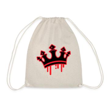 Crown King Symbol - Drawstring Bag - nature - Front