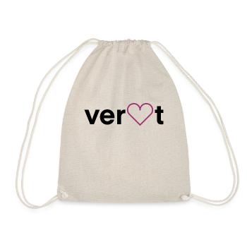 Verloved ver❤️t verliebt - Turnbeutel - Natur - Vorne