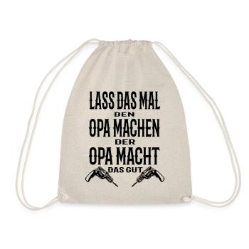 Opa - Turnbeutel - Natur - Vorne