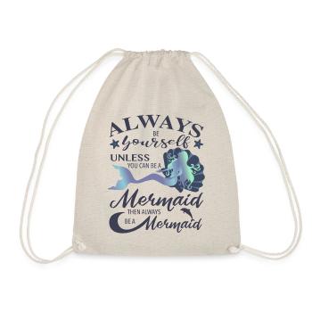 Mermaid - Turnbeutel - Natur - Vorne