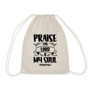 Bible verset prière Bible Jésus - Sac de sport léger - nature - Devant