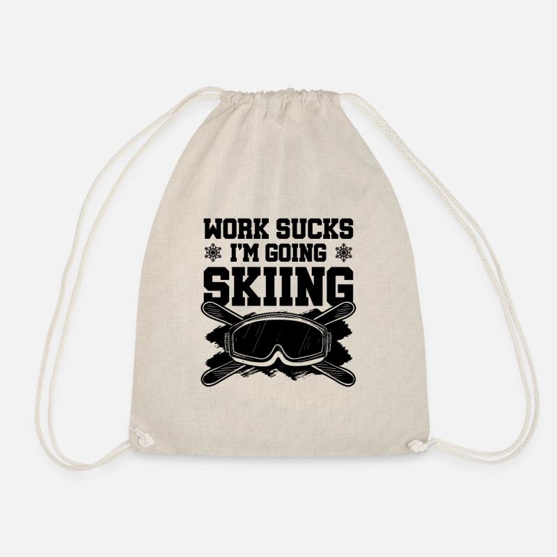 Skibrille Ski - Turnbeutel - Natur