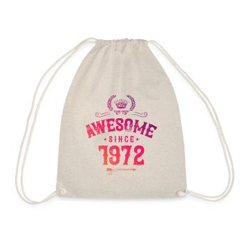 1972 génial depuis - Sac de sport léger - nature - Devant