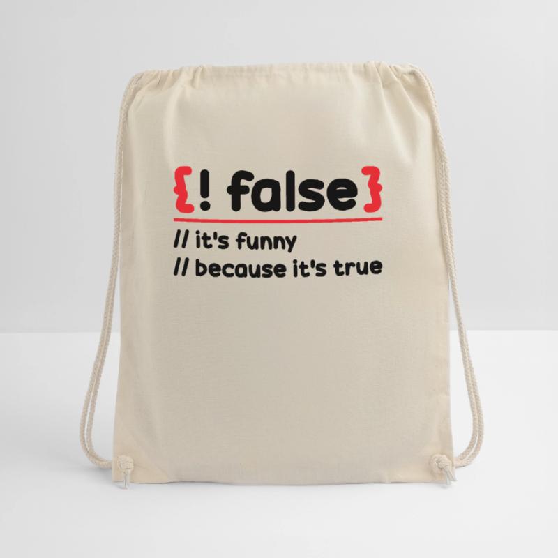 Programmer Programming Software Coding Encoder Drawstring Bag