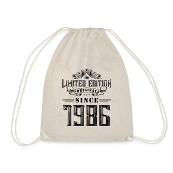 1986 limited edition - Drawstring Bag - nature - Front