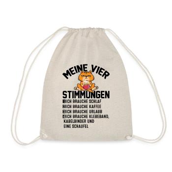 Meine Vier Stimmungen - Turnbeutel - Natur - Vorne