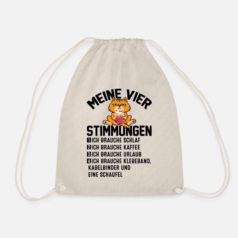 Meine Vier Stimmungen - Turnbeutel - Natur