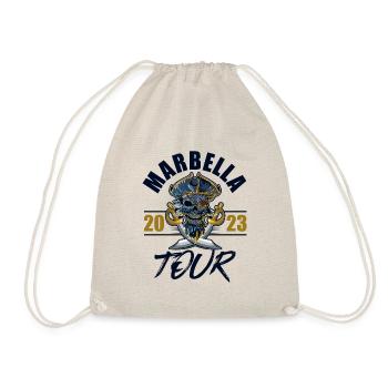 Marbella 2023 Skeleton - Drawstring Bag - nature - Front