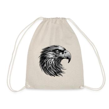Eagle Portrait - Drawstring Bag - nature - Front