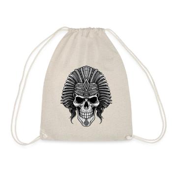 Crâne de pharaon - Sac de sport léger - nature - Devant