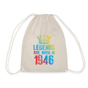 1946 Légendes nées en - Sac de sport léger - nature - Devant