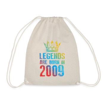 2009 Légendes nées en - Sac de sport léger - nature - Devant