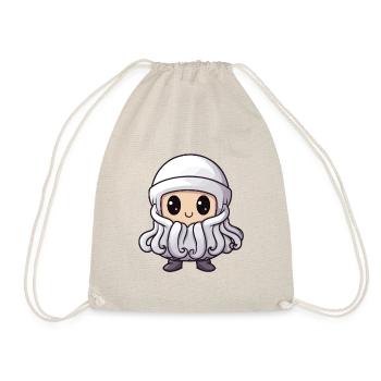 Pieuvre d’hiver Animal bébé bande dessinée - Sac de sport léger - nature - Devant