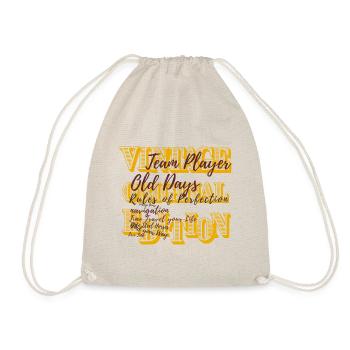 VINTAGE EDITION - Drawstring Bag - nature - Front