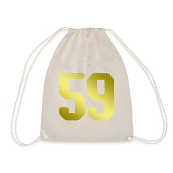 maillot numéro 59 - Sac de sport léger - nature - Devant