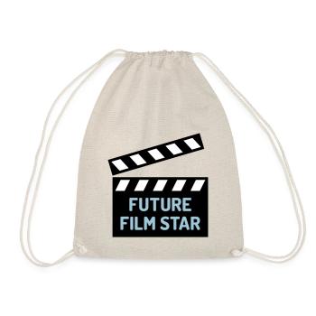 ★ Design colors changeable ★ Future film star - Drawstring Bag - nature - Front