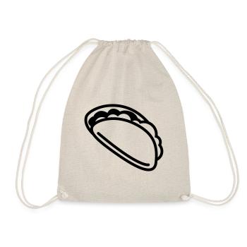 Burrito Symbol - Drawstring Bag - nature - Front