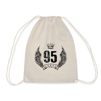 95 Couronne numérique - Sac de sport léger - nature - Devant
