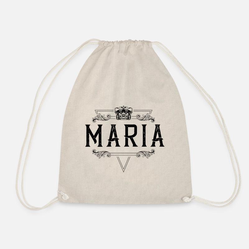 Maria Name - Turnbeutel - Natur