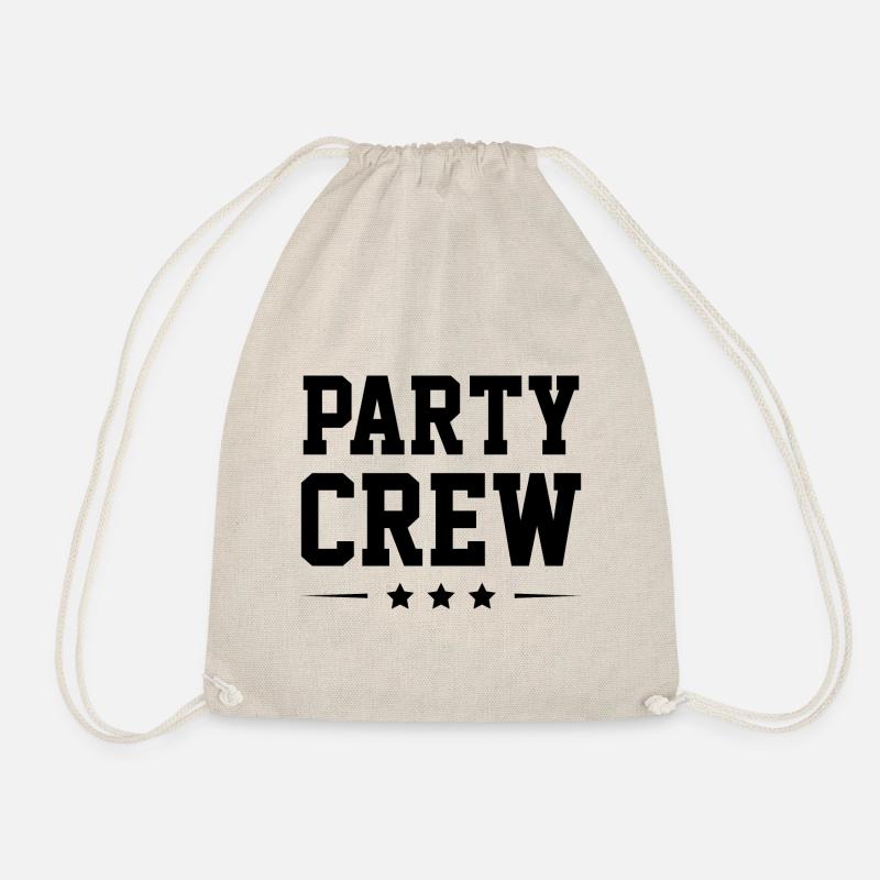 Party Crew - Turnbeutel - Natur
