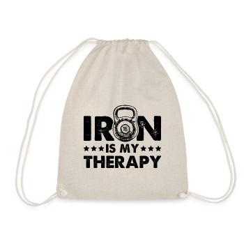 Iron Gym Fitness Musculothérapie - Sac de sport léger - nature - Devant
