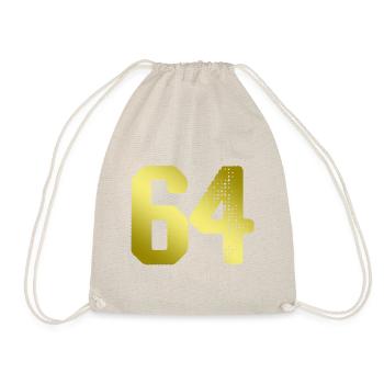 maillot numéro 64 - Sac de sport léger - nature - Devant