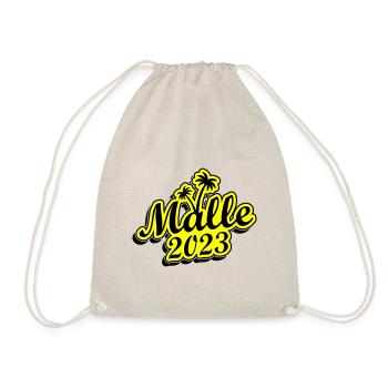 Malle 2023 - Drawstring Bag - nature - Front