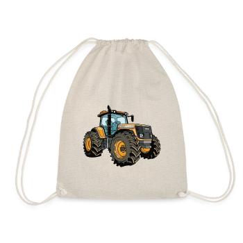 Tractor Symbol - Drawstring Bag - nature - Front