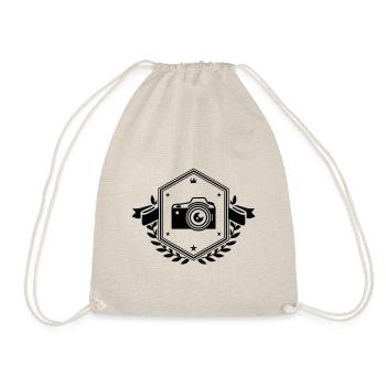 Camera coat of arms - Drawstring Bag - nature - Front