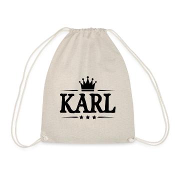 Karl - Turnbeutel - Natur - Vorne