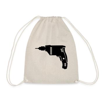 Drill - Drawstring Bag - nature - Front