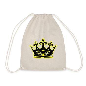 Symbole de la couronne royale - Sac de sport léger - nature - Devant