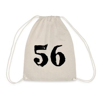56 Number jersey - Drawstring Bag - nature - Front