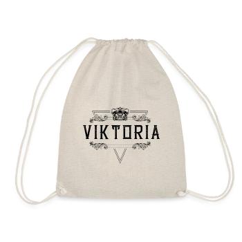 Viktoria Name - Turnbeutel - Natur - Vorne