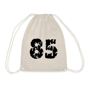 85 Maillot numéro - Sac de sport léger - nature - Devant