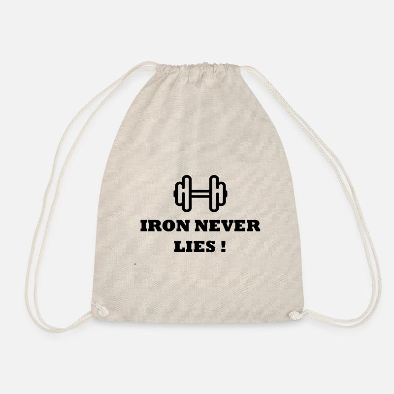 Iron never lies - Turnbeutel - Natur