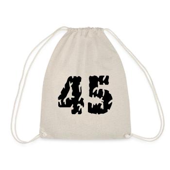 Maillot 45 Numéro - Sac de sport léger - nature - Devant