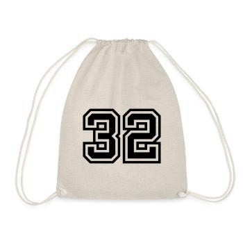 32 number symbol - Drawstring Bag - nature - Front