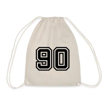 90 number symbol - Drawstring Bag - nature - Front