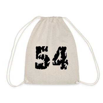 54 Number jersey - Drawstring Bag - nature - Front