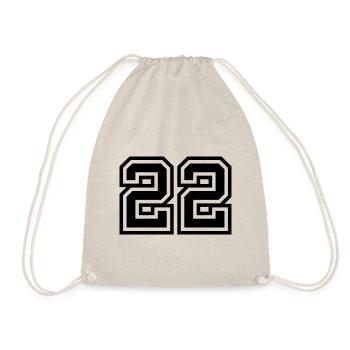 22 number symbol - Drawstring Bag - nature - Front