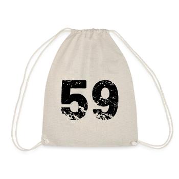 Maillot numéro 59 - Sac de sport léger - nature - Devant