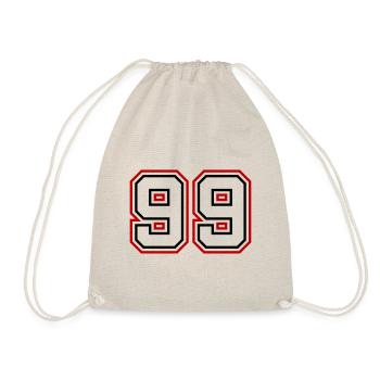 Numéro 99 - Sac de sport léger - nature - Devant