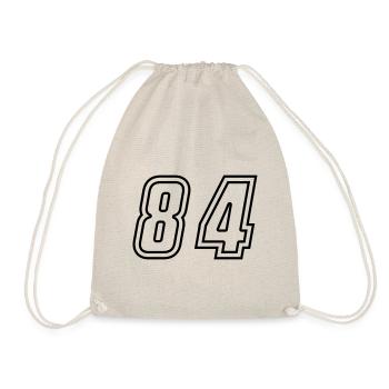 84 Numéro de numéro - Sac de sport léger - nature - Devant