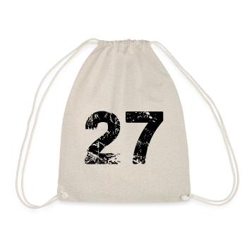 Maillot à 27 chiffres - Sac de sport léger - nature - Devant