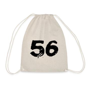 56 Number jersey - Drawstring Bag - nature - Front