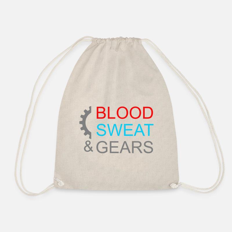 Blood sweat and gears 4 - Drawstring Bag - nature
