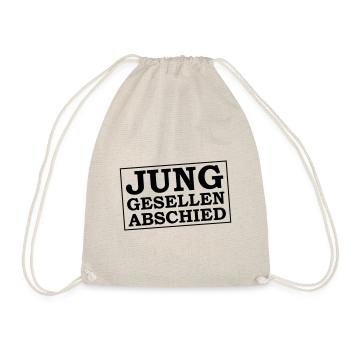 Junggesellen Abschied Jga - Turnbeutel - Natur - Vorne