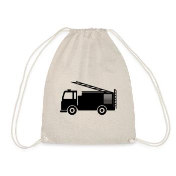Fire engine - Drawstring Bag - nature - Front