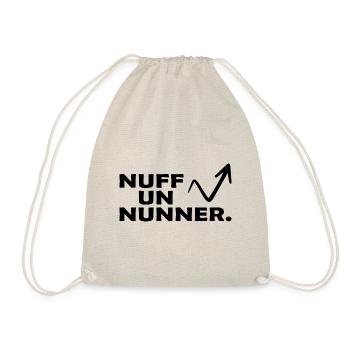bergwandern alpin trailrun speedrun nuff un nunner - Turnbeutel - Natur - Vorne